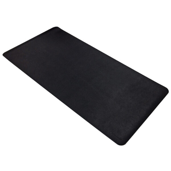 Phoenix matepad alfrombrilla ratón pu 80 x 40 cm antideslizante impermeable materíal simil cuero negra - Imagen 3