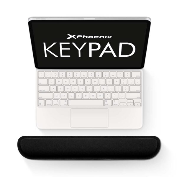 Phoenix keypad reposamuñecas ergonómico espuma con memoria alta densidad negro - Imagen 2