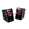 Altavoces mars gaming ms1 2.0 negro - rojo