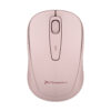 Phoenix m250 ratón inalámbrico 2.4 ghz receptor usb hasta 1600 dpi compatible con pc mac portátil color rosa
