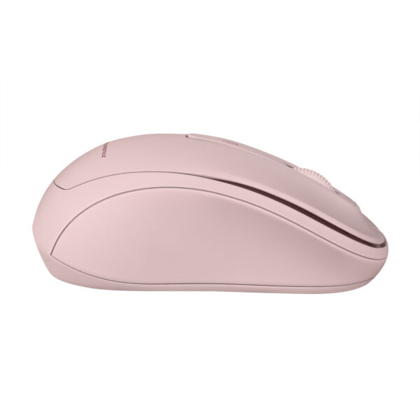 Phoenix m250 ratón inalámbrico 2.4 ghz receptor usb hasta 1600 dpi compatible con pc mac portátil color rosa - Imagen 3