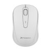 Phoenix m250 ratón inalámbrico 2.4 ghz receptor usb hasta 1600 dpi compatible con pc mac portátil color blanco