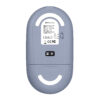 Phoenix rebble ratón inalambrico bluetooth y 2.4 ghz hasta 3 dispositivos con receptor usb clic silencioso para portátil notebook pc chomebook mac color azul - Imagen 3
