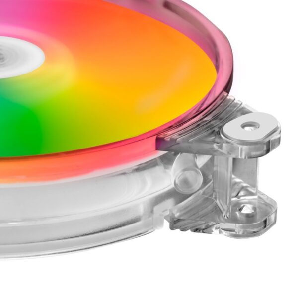 Ventilador mars gaming mfg chroma ultra silent 120mm rgb - Imagen 3
