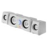 Altavoces mars gaming ms22w 2.2 35w usb + jack 3.5mm blanco - Imagen 3