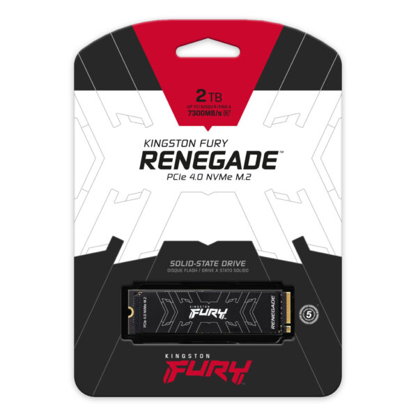 Disco duro interno ssd kingston fury renegade 2tb m.2 nvme pcie 4.0 - Imagen 3