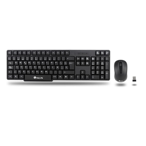 Kit teclado + mouse raton ngs euphoria kit wireless inalambrico - Imagen 2