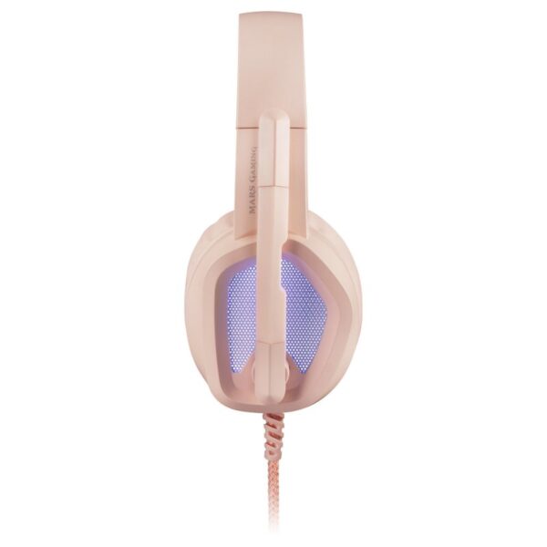 Auriculares mars gaming mh320 rosa jack 3.5mm + usb con microfono compatible con windows -  ps4 -  ps5 -  xbox one -  xbox series x - s -  nintendo switch -  mac -  smartphone -  tablet - Imagen 3