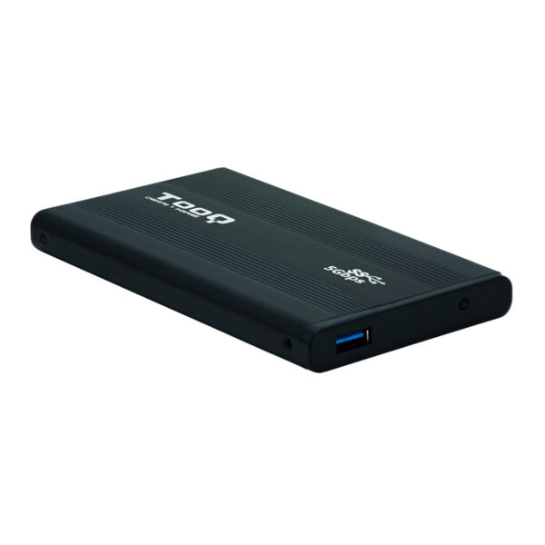 Caja externa tooq tqe - 2524b 2.5 pulgadas 9.5mm sata usb 3.0 negro - Imagen 2