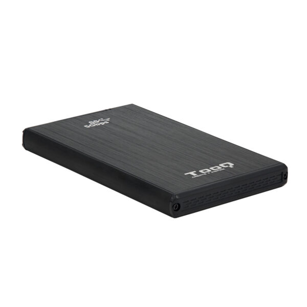 Caja externa tooq tqe - 2522b para hdd - ssd 2.5 pulgadas 9.5mm sata usb 3.0 negra - Imagen 2