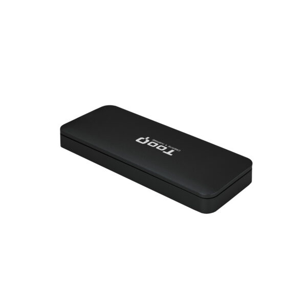 Caja externa tooq tqe - 2280b para ssd m.2 usb tipo c negro - Imagen 2