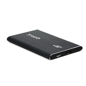 Caja externa tooq tqe - 2529b para hdd - ssd 2.5 pulgadas sata 3 usb 3.0 negro