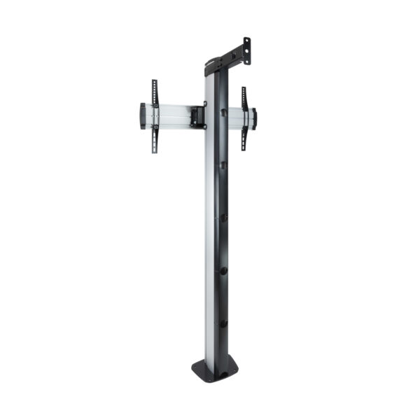 Soporte suelo tv tooq fs2270m - b 37 pulgadas - 70 pulgadas carga maxima 70kg 90º fijo aluminio - Imagen 2