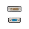 Adaptador vga a dvi nanocable hembra - macho -  negro - Imagen 2
