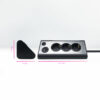Regleta 3 tomas 1.5m con interruptor nanocalbe usb tipo a -  usb tipo c -  230v -  proteccion -  negro - Imagen 2