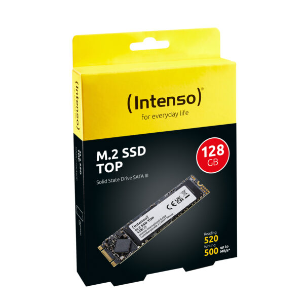 Disco duro interno solido ssd intenso top 128gb m.2 - Imagen 2