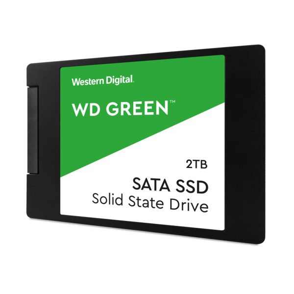 Disco duro interno ssd wd western digital green wds200t2g0a 2tb 2.5 pulgadas sata 3 - Imagen 2