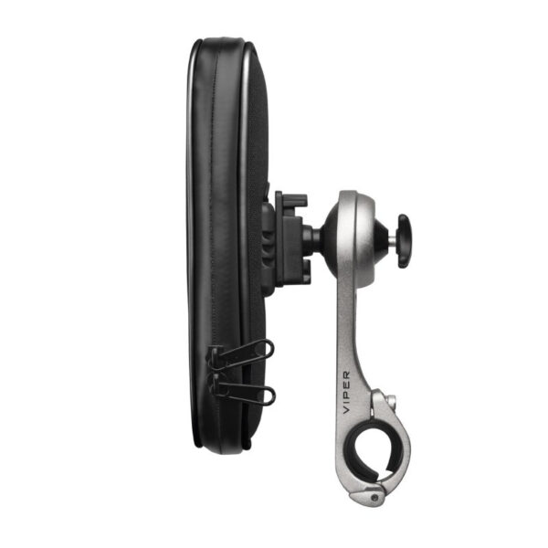 Soporte manillar bici sbs smartphone 6 pulgadas aluminio negro - Imagen 2