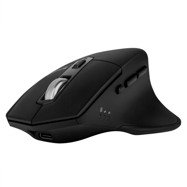 Ratón inalambrico bluetooth phoenix ergo m2 ergonomico multidispositivo y batería recargable click silenciosos - Imagen 3