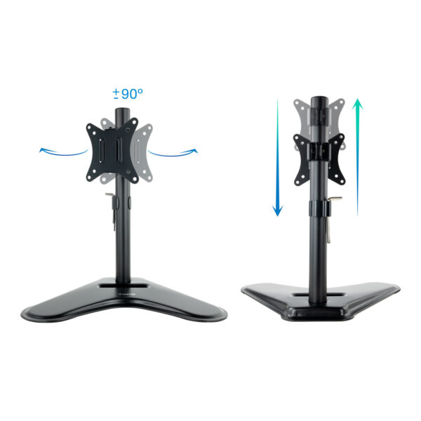 Soporte monitor de mesa tooq db1701tn - b para pantalla 17 pulgadas - 32 pulgadas carga maxima 9kg - Imagen 3