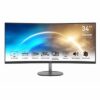 Monitor led 34 pulgadas msi mp341cq dp hdmi mm curvo uwqhd 100 panoramico 21:9