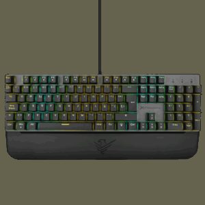 Teclado mecanico gaming phoenix mk1 elite full rgb configurable switches brown usb con reposamuñecas