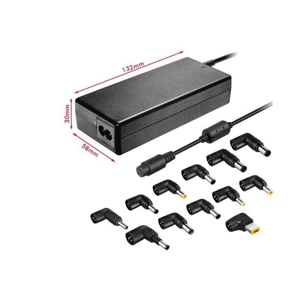 Cargador portatil automatico universal leotec 90w negro - Imagen 2