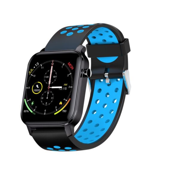Reloj smartwatch leotec multisport bit 2 plus ip68 negro y azul 1.4 pulgadas - Imagen 3