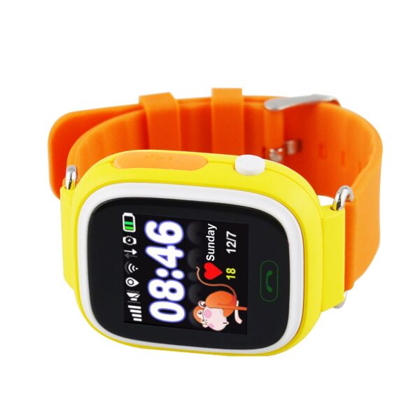 Reloj smartwatch leotec kids way gps antiperdida naranja 1.22 pulgadas - Imagen 2