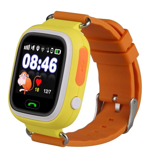 Reloj smartwatch leotec kids way gps antiperdida naranja 1.22 pulgadas - Imagen 3