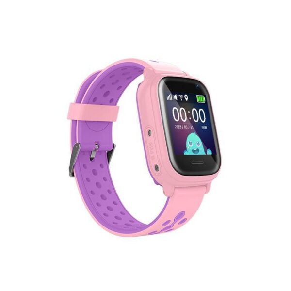 Reloj smartwatch leotec kids allo gps antiperdida rosa y morado 1.3 pulgadas - Imagen 3