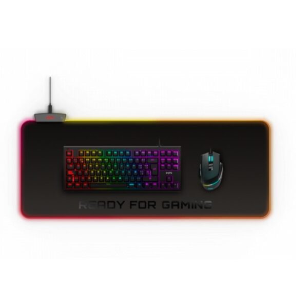 Alfombrilla energysistem gaming esg p5 rgb antideslizante - 80cm ancho - 30cm largo - 4mm grosor - Imagen 2