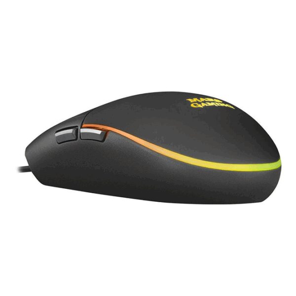 Mouse raton mars gaming mmg optico usb 6 botones 3200ppp rgb negro - Imagen 3