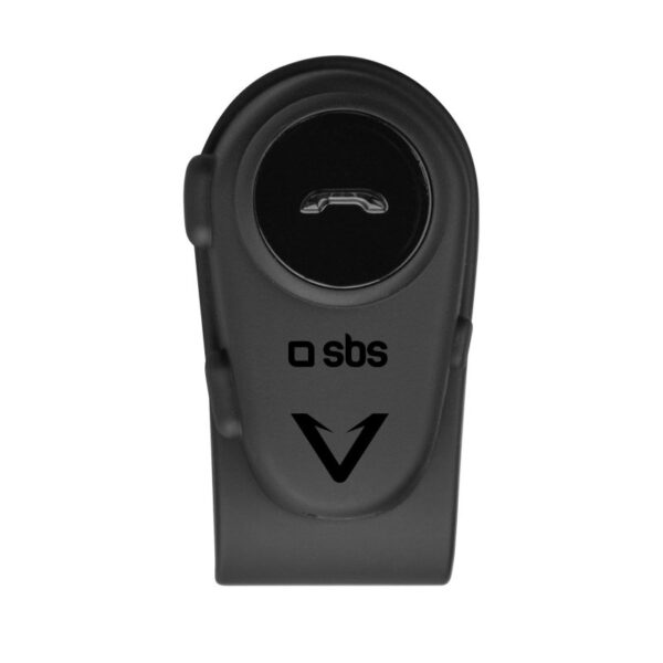 Auriculares inalambricos sbs teearsetmonomotobtk mono para moto negro - Imagen 2