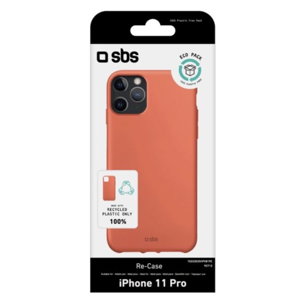 Funda sbs oceano eco pack iphone 11 pro coral - Imagen 2