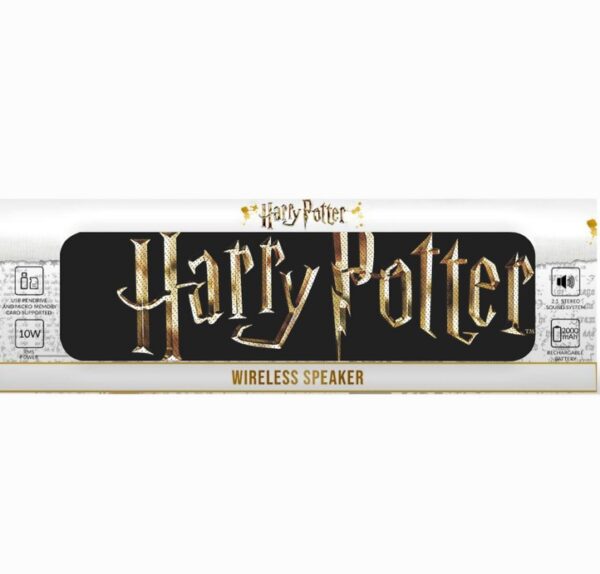 Altavoz ert group bt stereo 2.1 portatil inalambrico 10w harry potter negro - Imagen 3