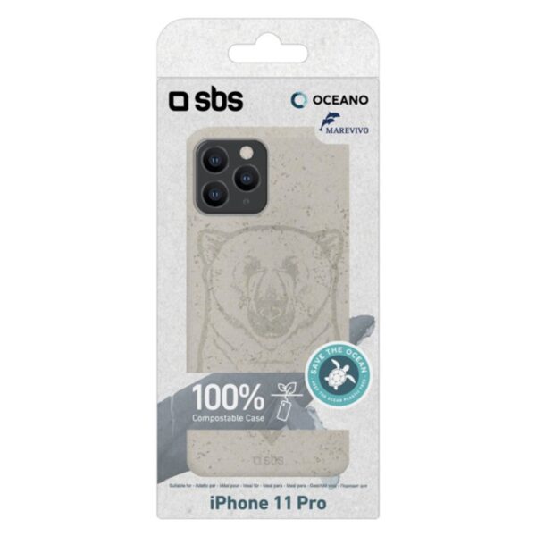 Funda sbs oceano eco - friendly iphone 11 pro oso - Imagen 2