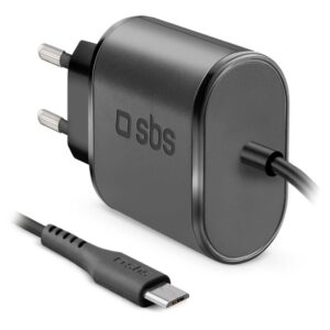 Cargador viaje sbs micro usb 100 - 250v 2100 mah carga rapida negro