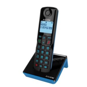 Telefono fijo inalambrico alcatel s280 ewe black - blue
