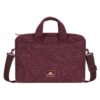 Maletin rivacase 7921 burgundy anvik para portatil 14 pulgadas rojo