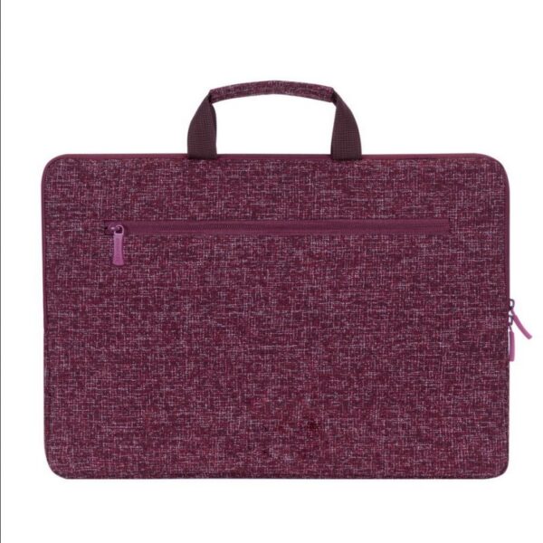 Funda rivacase 7913 burgundy anvik para portatil 13.3 pulgadas rojo - Imagen 3