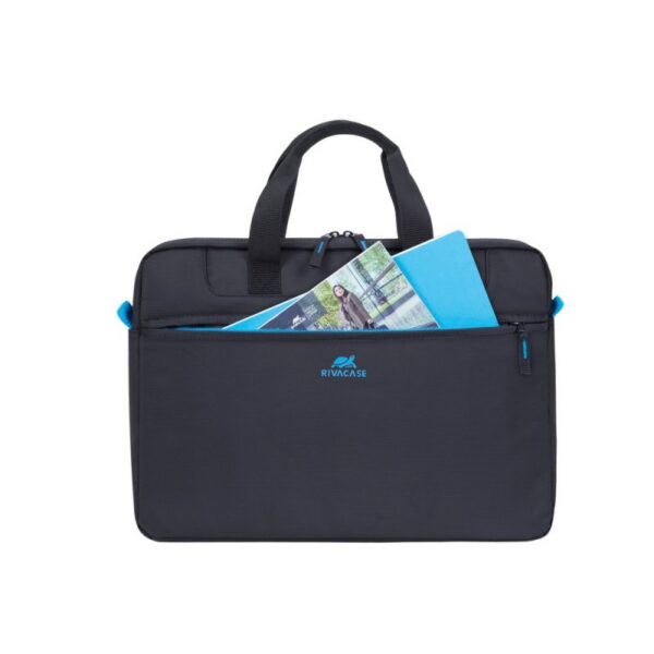 Maletin rivacase 8037 regent ii para portatil 15.6 pulgadas negro - Imagen 2