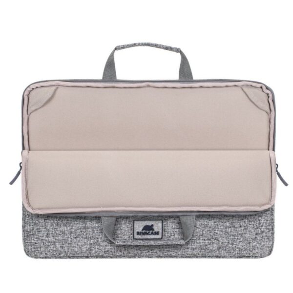 Funda rivacase 7915 anvik para portatil 15.6 pulgadas gris - Imagen 2