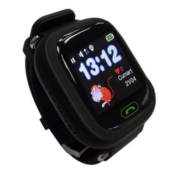 Reloj smartwatch leotec kids way gps antiperdida negro 1.22 pulgadas - Imagen 2