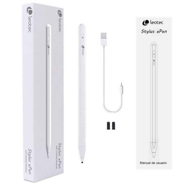 Lapiz digital leotec lestp01w stylus epen android - ios - windows blanco - Imagen 2