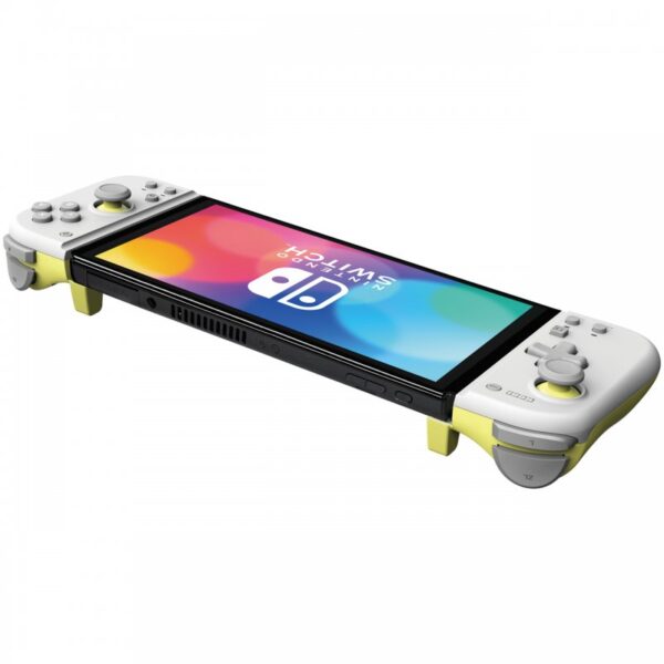 Splitpad hori compact blanco - amarillo para nintendo switch - Imagen 2