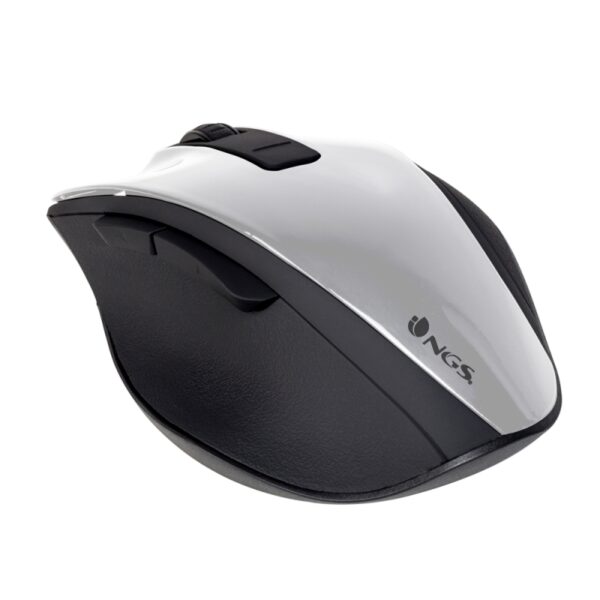 Raton inalambrico ngs bowwhite 2.4ghz 1600dpi - Imagen 2