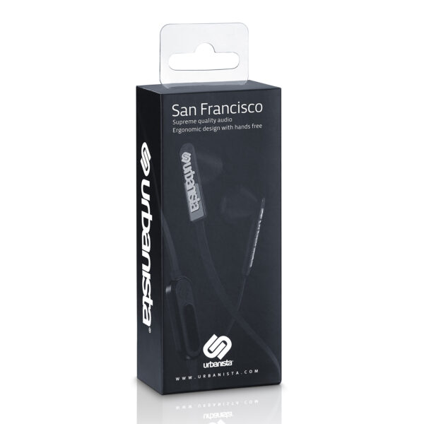 Auriculares urbanista san francisco negro - dark clown black - Imagen 3