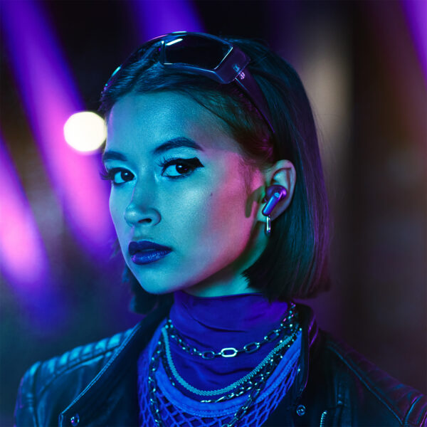Auriculares urbanista true wireless inalambricos seoul gaming vivid purple - morado - Imagen 2