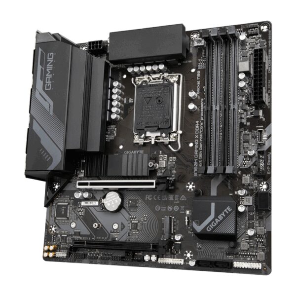 Placa base gigabyte b760m gaming x 1700 m - atx -  4x ddr4 -  4x sata 6gb - s -  3x usb 3.2 -  5x usb 2.0 - Imagen 2